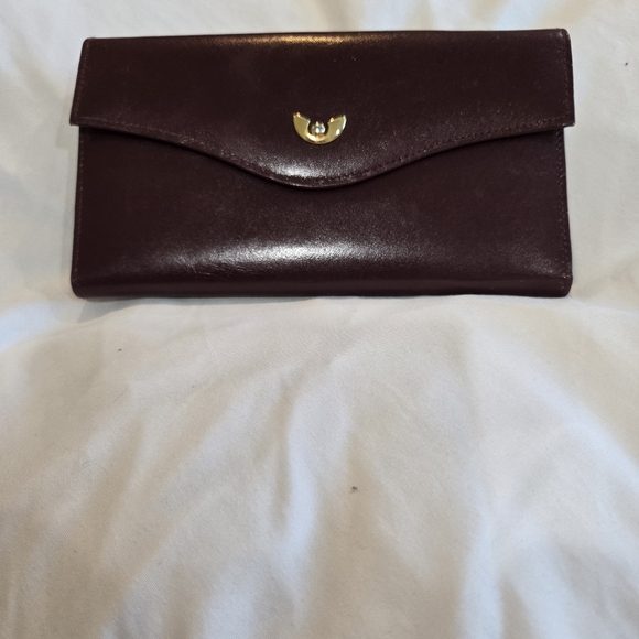 Dior Burgundy/Biege Monogram Shoulder Bag Includes a Wallet - Picture 4 of 9